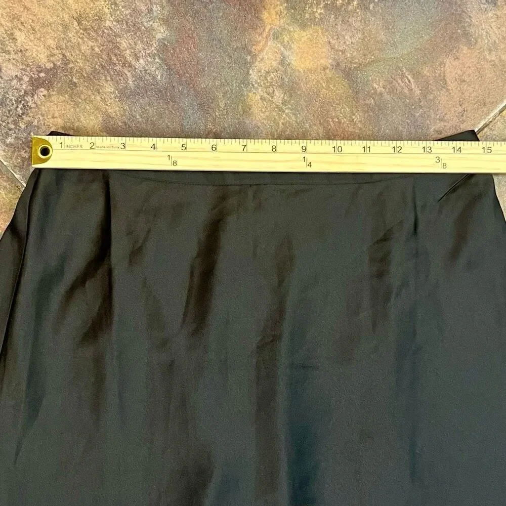 New! NWT J. Crew Women’s Full MIDI Black Skirt Medium